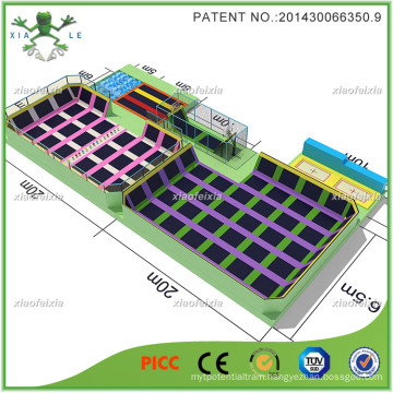 Large High Jump Great Trampoline Park for Sports on Sales